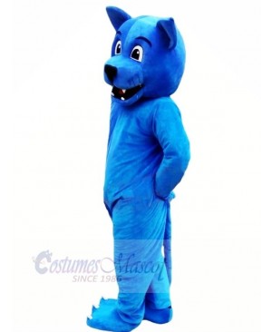 Funny Blue Leopard Mascot Costumes Animal