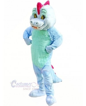 Blue Magic Dragon Mascot Costumes Animal