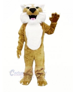 Brown Bobcat Mascot Costumes Animal