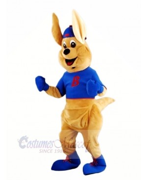 Boxing Kangaroo with Long Ears Mascot Costumes Animal