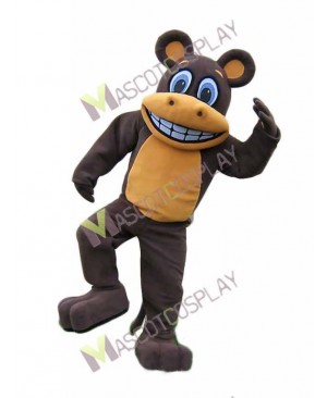 High Quality Adult Brown Monkey Mascot Costume