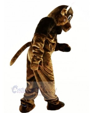 Strong Brown Bull Mascot Costumes Animal