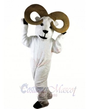 White Ram Mascot Costume Free Shipping