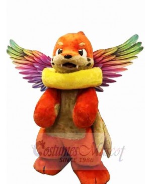 Flying Dog Mascot Costume