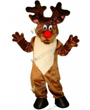 High Quality Adult Christmas Reindeer Mascot Costume