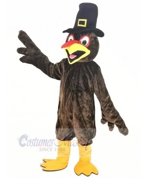 Thanksgiving Turkey with Hat Mascot Costume