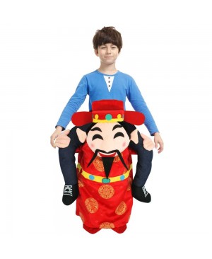 Mammon Carry me Ride on Halloween Christmas Costume for Adult/Kid