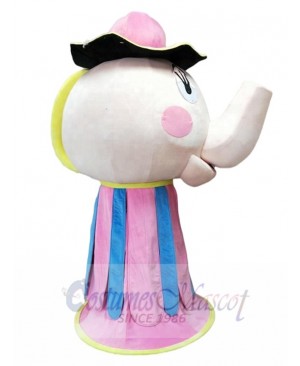 Pot Kettle mascot costume