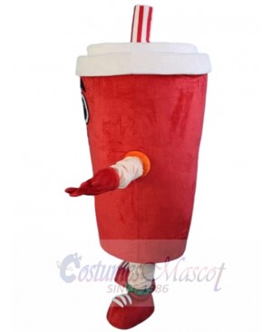 Smoothie Cup mascot costume