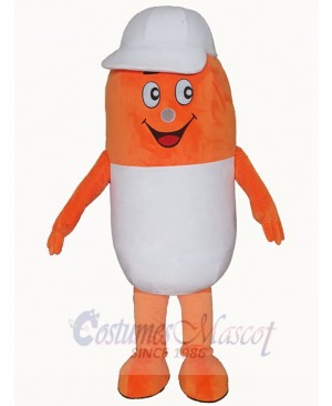 Pill mascot costume