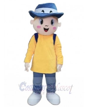 Boy mascot costume