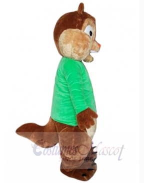 Chipmunk mascot costume