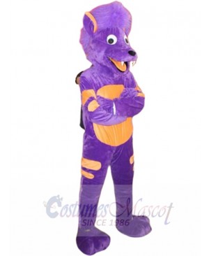 Wolf mascot costume