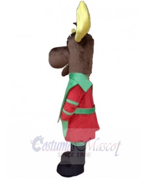 Deer Reindeer mascot costume