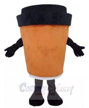 Coffee Cup mascot costume