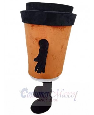 Coffee Cup mascot costume