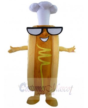 Hotdog mascot costume