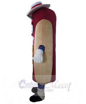 Hotdog mascot costume