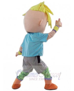 Boy mascot costume