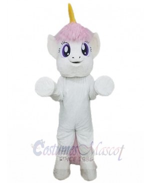 Unicorn mascot costume