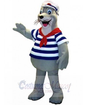 Whiskers Seal mascot costume