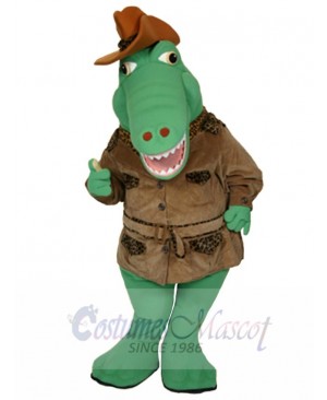 Alligator mascot costume