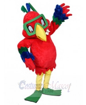 Coco Parrot mascot costume