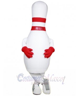 Bowling Pin mascot costume