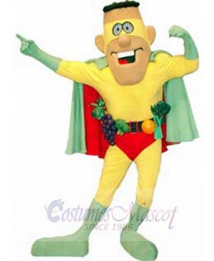 Captain 5 A Day mascot costume