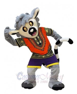 Lemur mascot costume