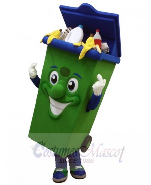 Trash Can mascot costume