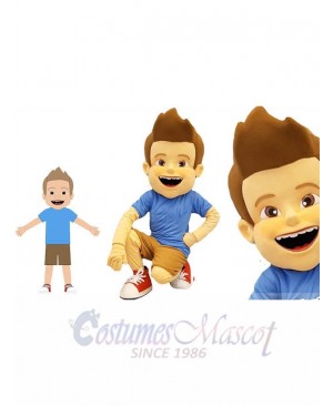 Boy mascot costume
