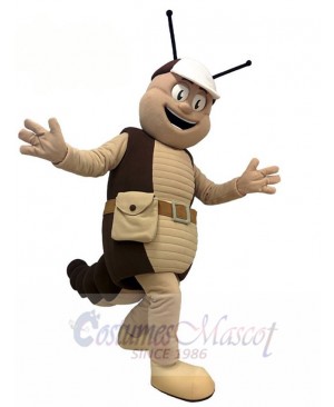 Caterpillar mascot costume
