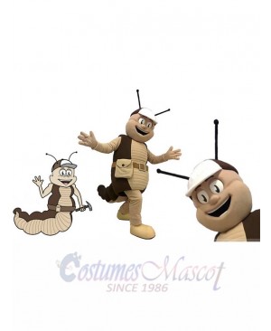Caterpillar mascot costume