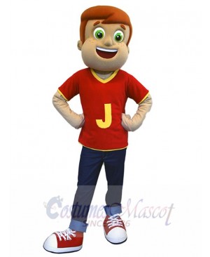 Boy mascot costume