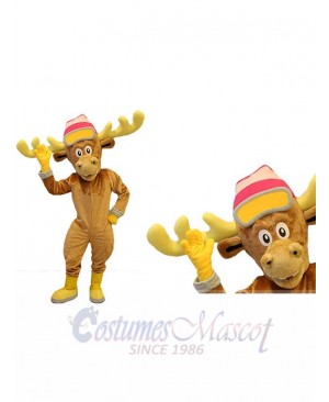 Reindeer mascot costume