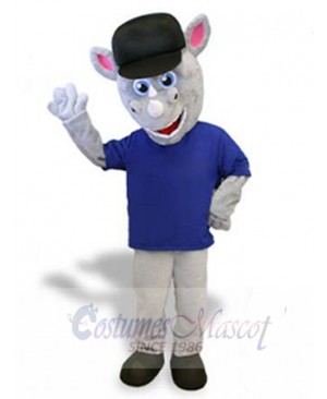 Rhino mascot costume