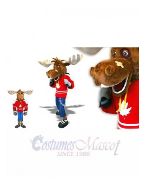 Moose mascot costume