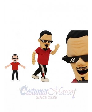 Man mascot costume