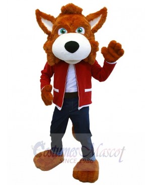 Fox mascot costume