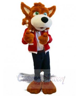 Fox mascot costume