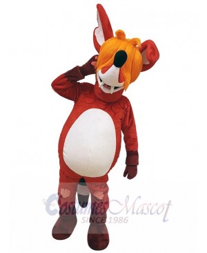 Fox mascot costume