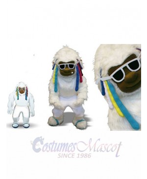 Yeti mascot costume