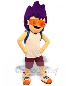 Boy mascot costume