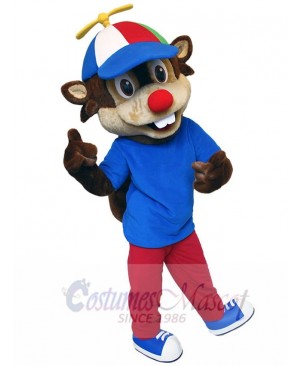 Squirrel mascot costume