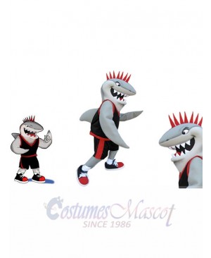 Shark mascot costume