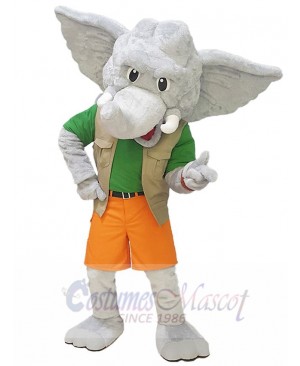 Elephant mascot costume