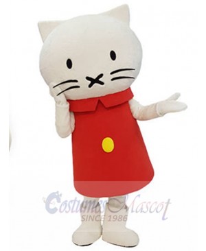 Musti Cat mascot costume