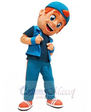 Boy mascot costume