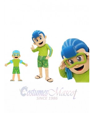Boy mascot costume